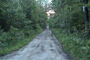 Route 100W Looking ENE from Grant Road