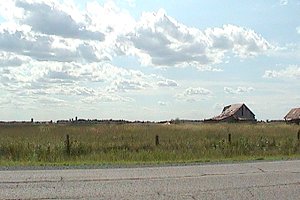 View from the Junction of Giroux & Dunning Roads