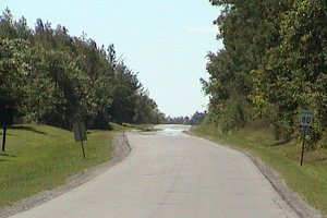 View along Rideau Forest Drive