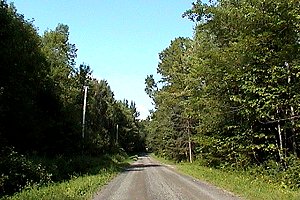 View along Bleeks Road just Northeast of Conley Road