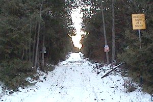 View of the Pierce Road West Extension