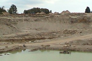 Gravel Pits along Riddledale Road