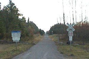 View of the Trailway Looking West