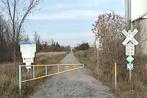 View of the Trailway Looking East