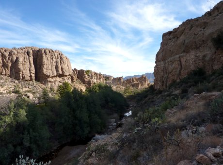 View from the Trail below the Mansion - December 26, 2010