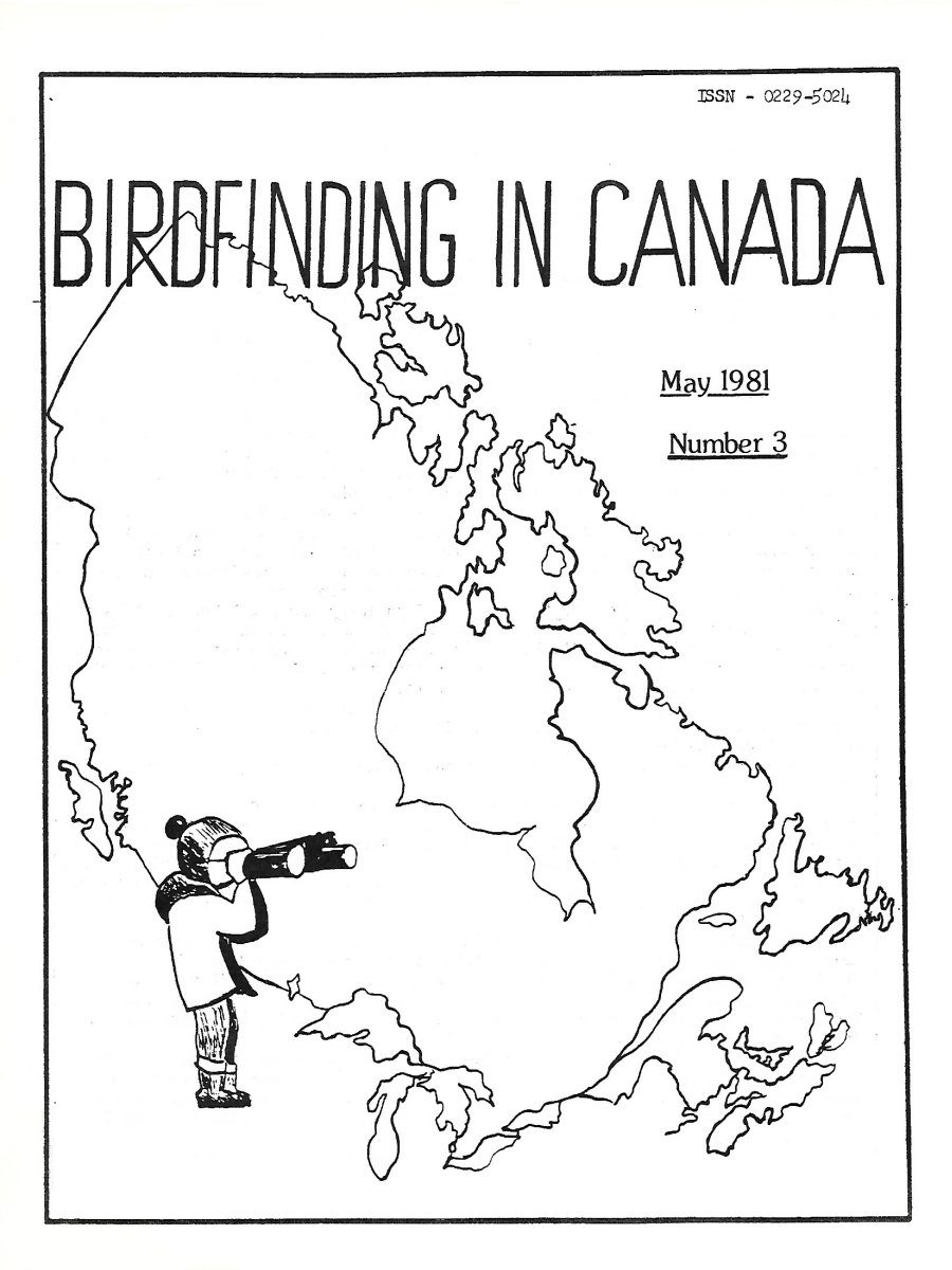 Birdfinding in Canada May 1981 Cover