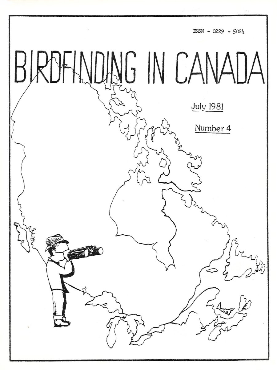Birdfinding in Canada Jul. 1981 Cover