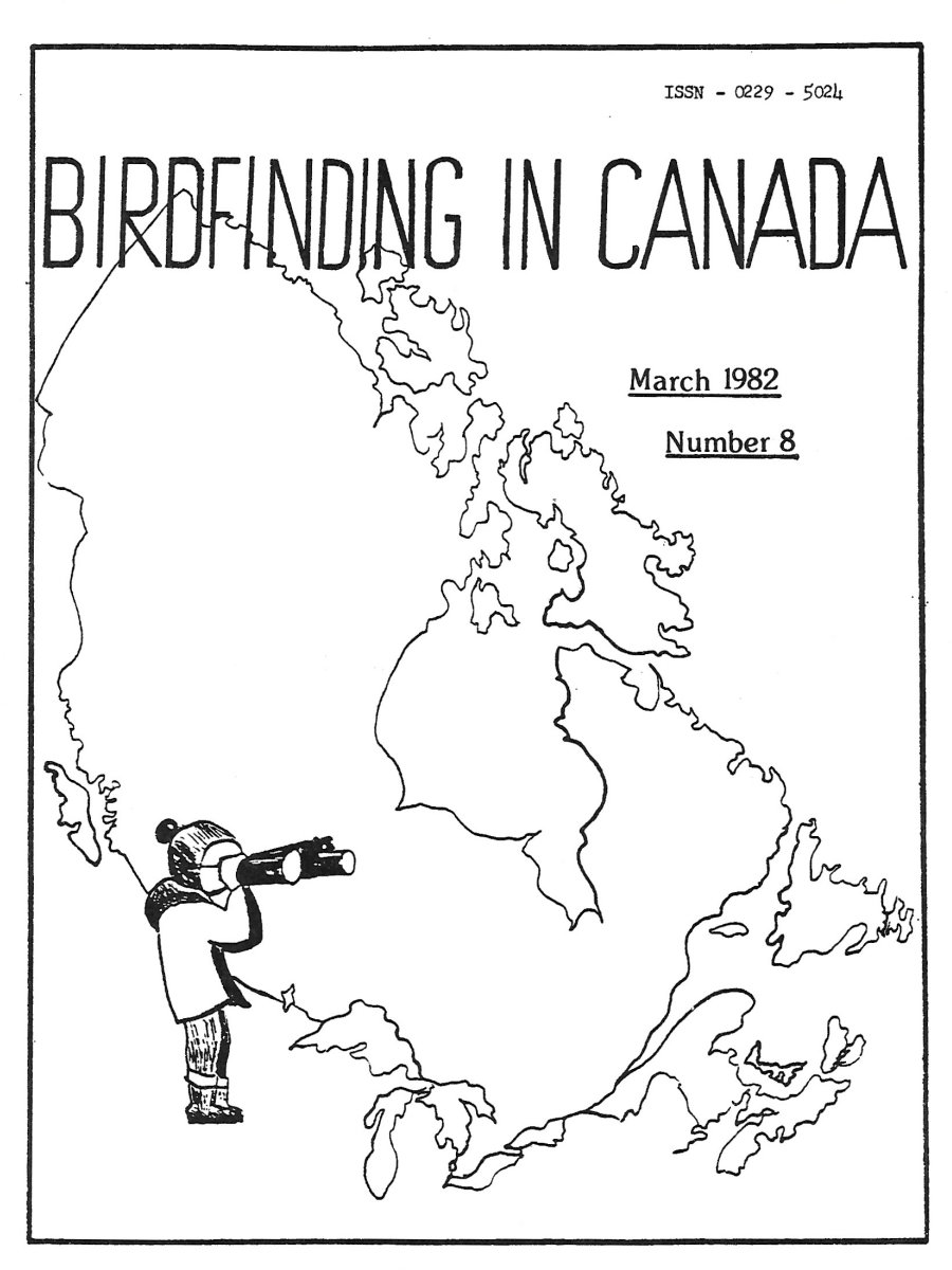 Birdfinding in Canada Mar. 1982 Cover