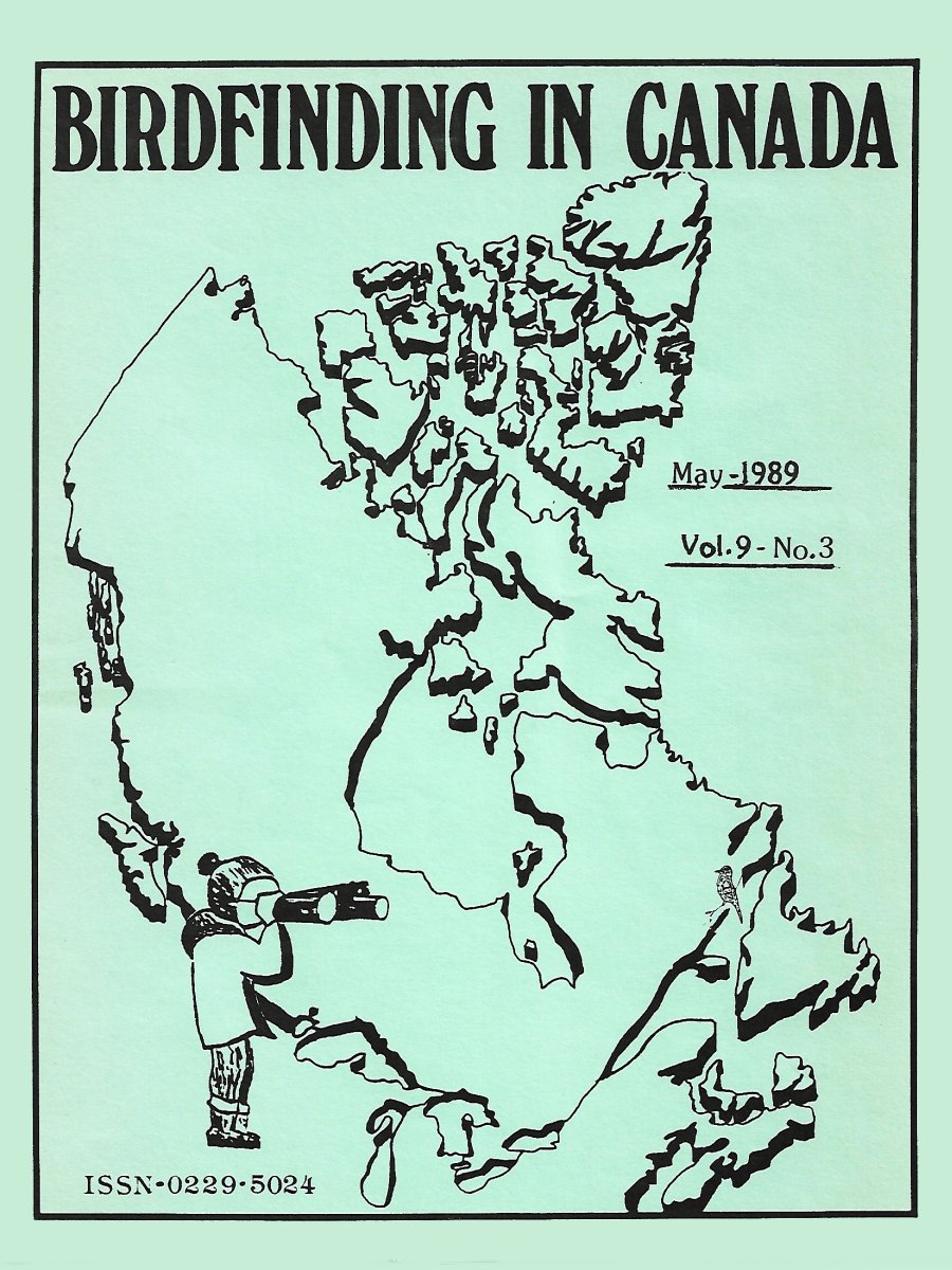 Birdfinding in Canada May 1989 Cover