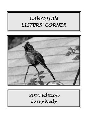 Canadian Listers' Corner 2010 Cover