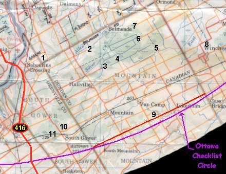 Map of the South Gower - Mountain Loop - Please select a Site