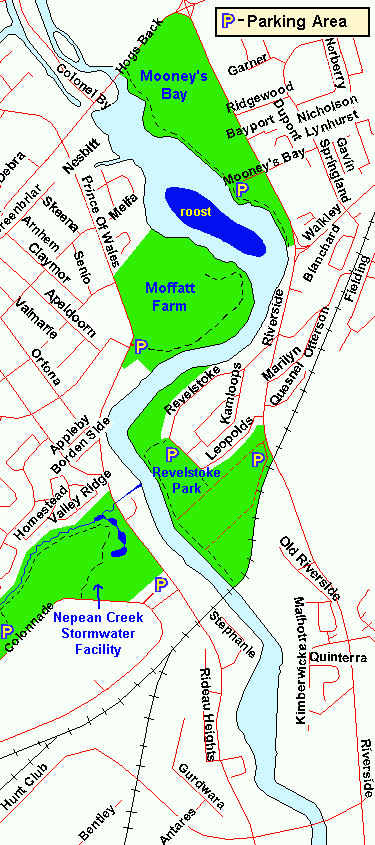 Map of Moffatt Farm area