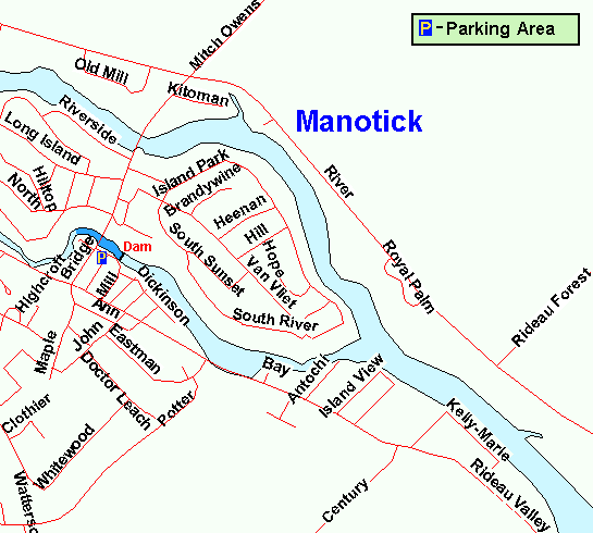 Map of Watson's Mill Area