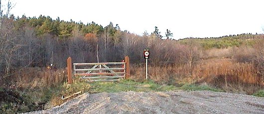 The Escarpment at the Corner of Steel Line and Wilson Roads