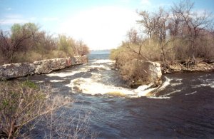 View of Deschênes Rapids Off the Corner of Martel and Rosenes