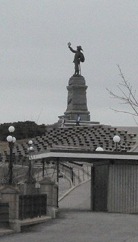 Champlain Monument at Nepean Point Park