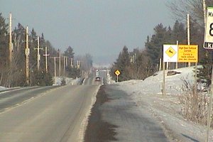 Riddell Road Looking West