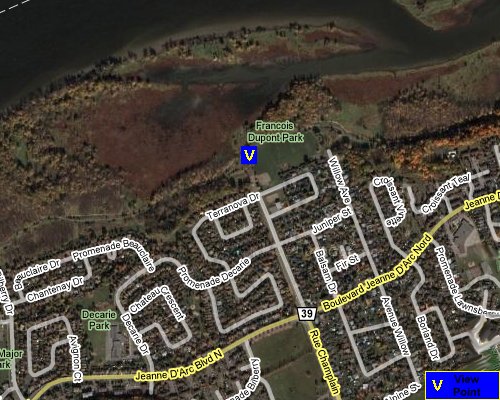 Google Satellite Map of Teal Cove Marshes