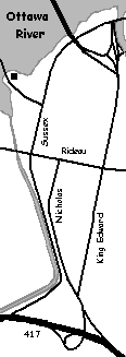 Map to Nepean Point Park